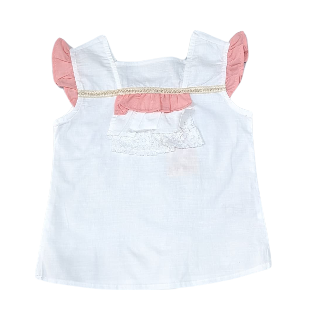 Newness Ruffle Patch Top and Skirt MM42/MM43