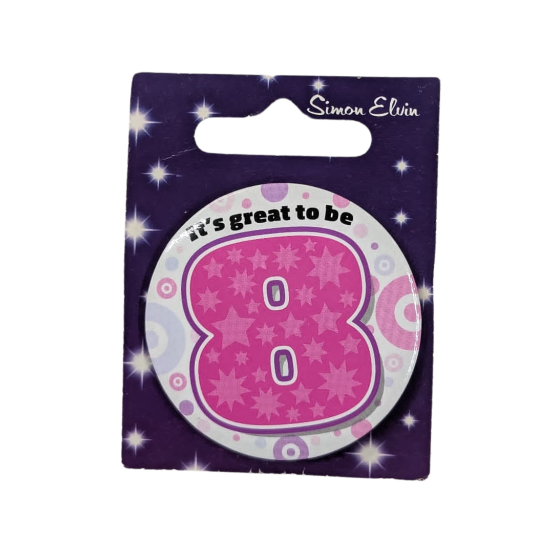 8th Birthday Badges