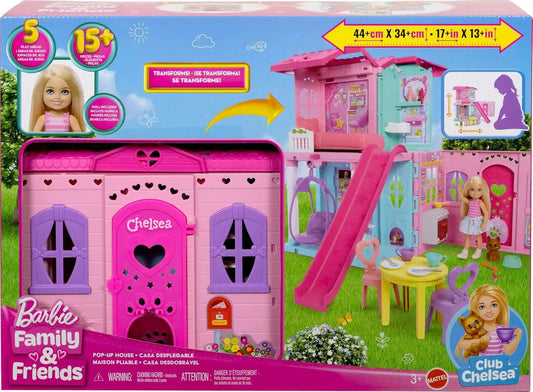 Barbie Family & Friends Club Chelsea Pop-Up House