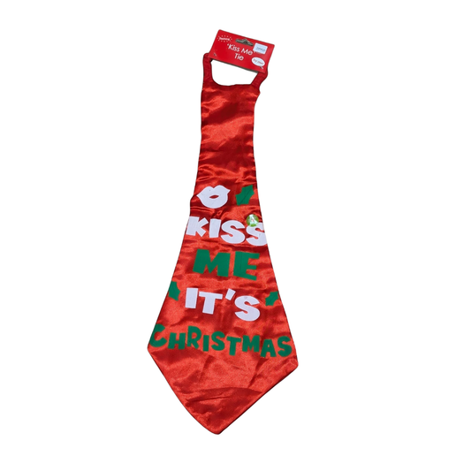 Kiss Me It's Christmas Tie