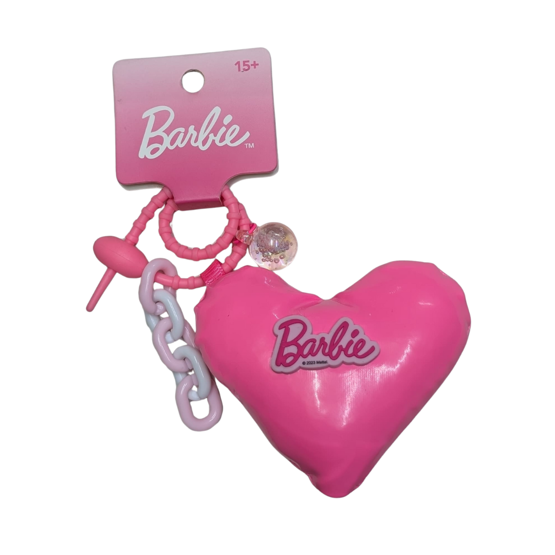 Barbie Heart PU Key Chains