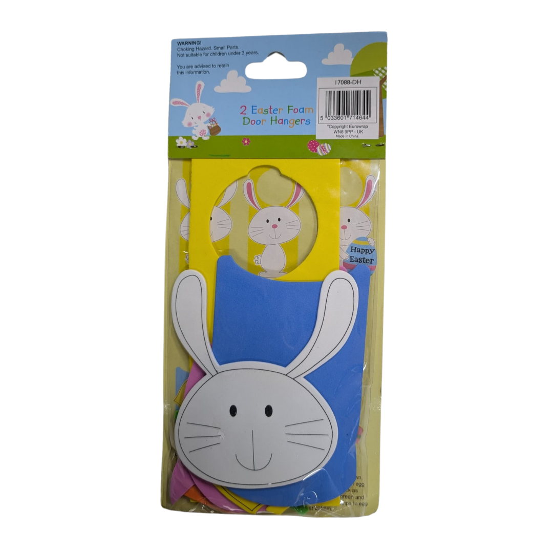 2 Easter Foam Door Hangers