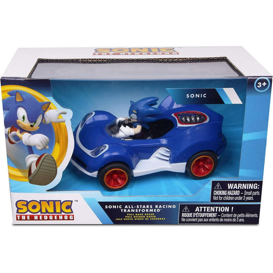 Sonic the Hedgehog All Stars Racing Transformed Pull Back Racer