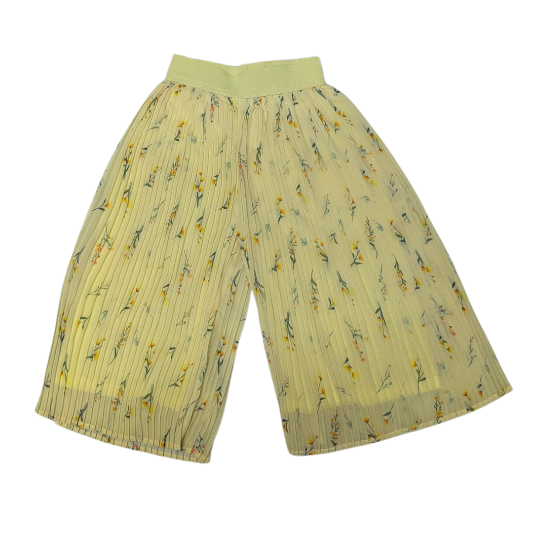 Monna Rosa Floral Top and Culottes TA32