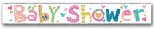 Silver Baby Shower Banner