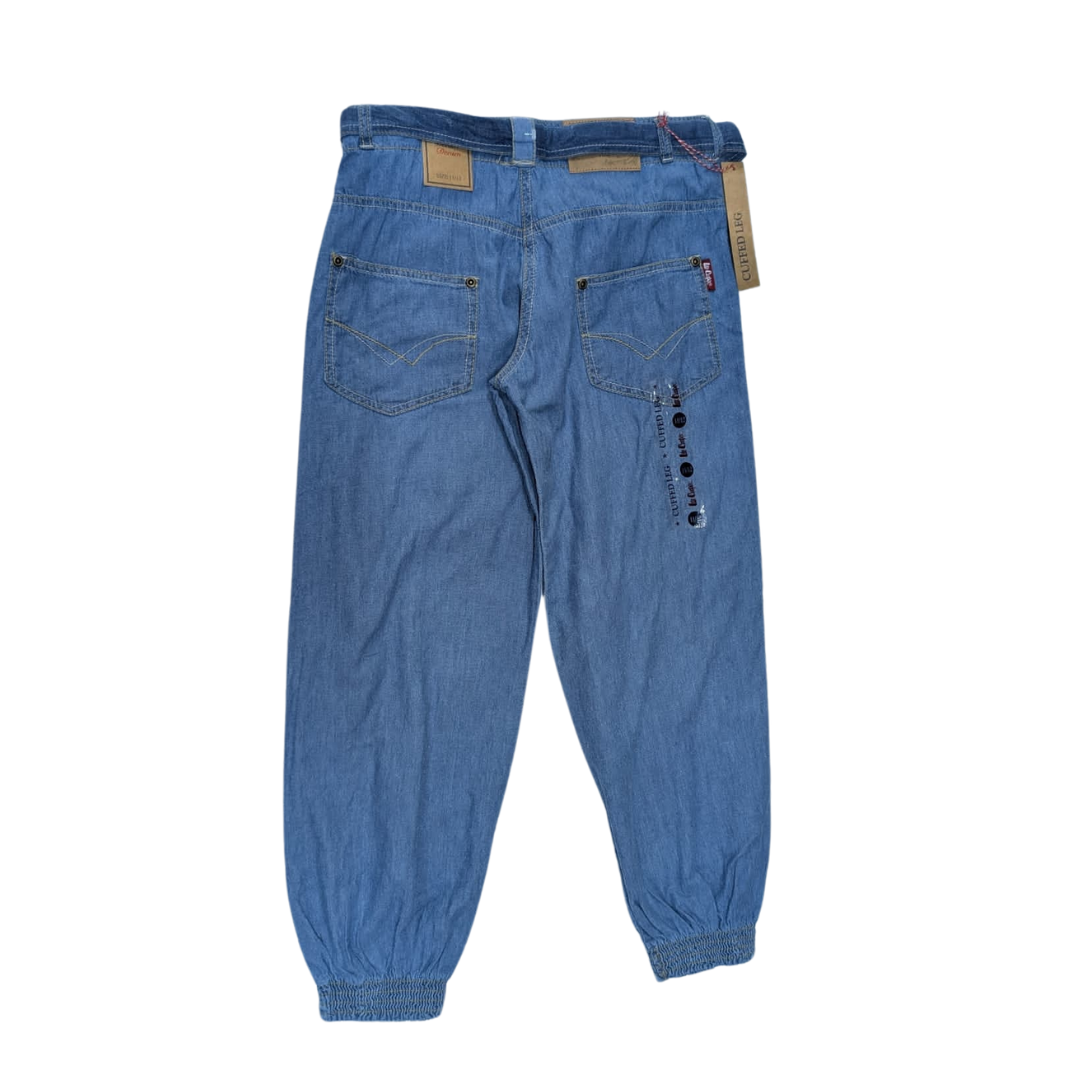 Lee Cooper Cuffed Leg Jeans MM67