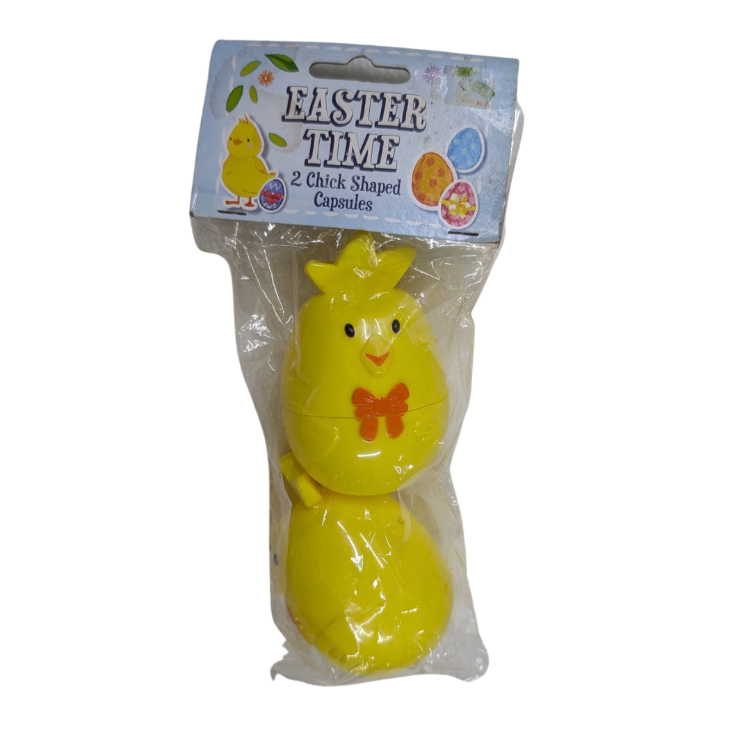 2 Chick Shape Capsules