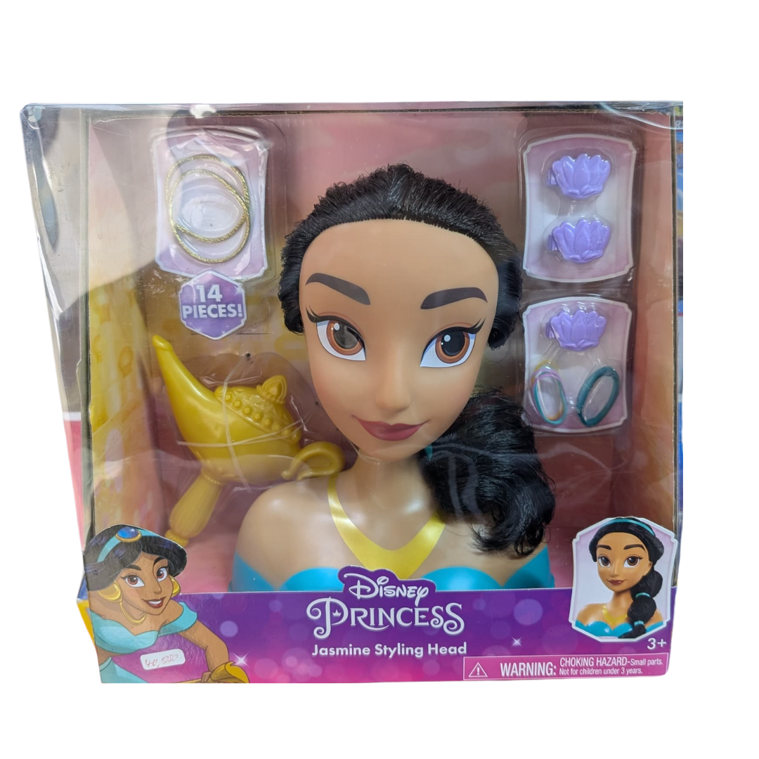 Disney Princess Jasmine Styling Head with Accessories