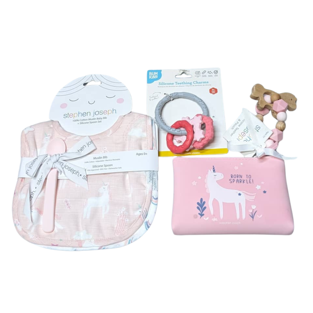 Muslin Teether Pouch Set