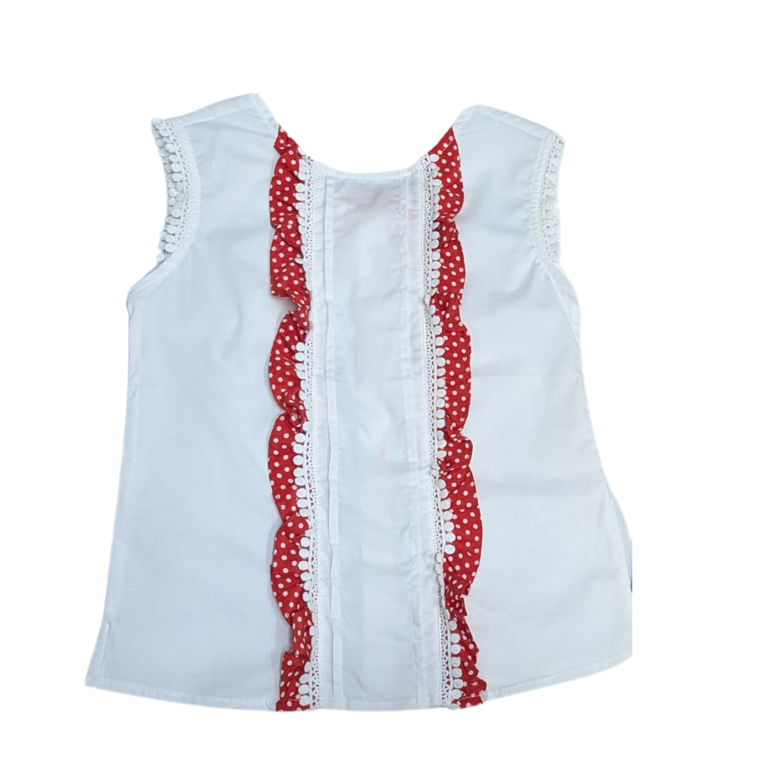 Newness Double Bow Top and Shorts MM80/MM81