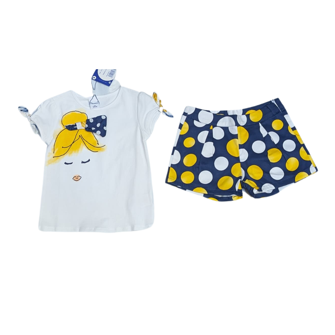 Newness Polka Top and Shorts MM82/MM83