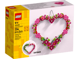 Lego Heart Ornament
