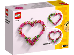 Lego Heart Ornament