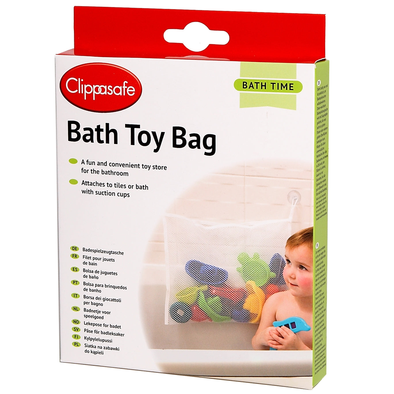 Clippasafe Bath Toy Bag
