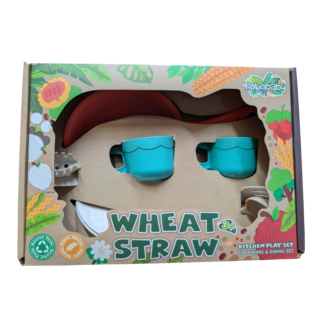 Kitchen Utensils Playset - Kolinbaby Wheat Straw