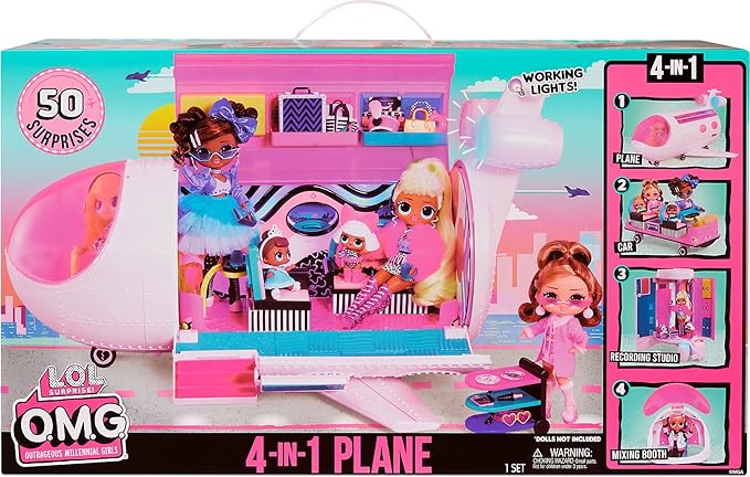 LOL Surprise! OMG Travel Plane