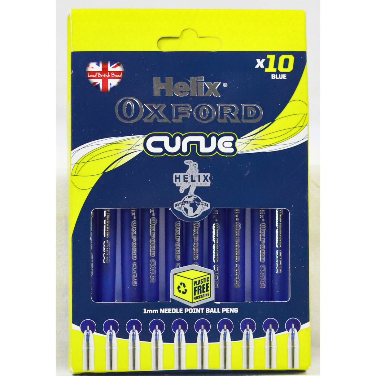 Helix Oxford Curve Ball Point Pens
