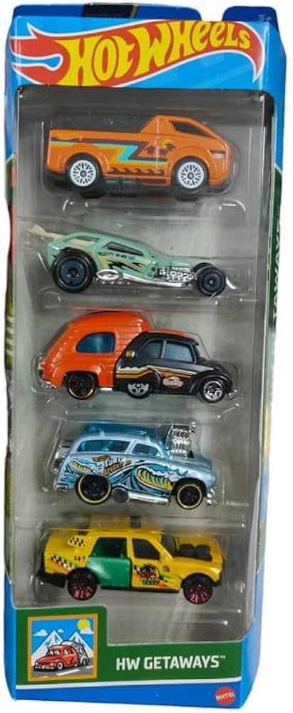 Hot Wheels Cars (5 Pack)