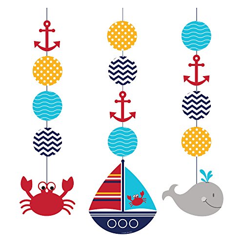 Ahoy Matey Hanging Cutouts