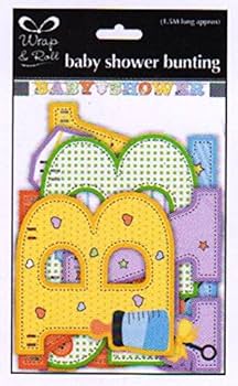 Wrap And Roll Baby Shower Bunting Banner