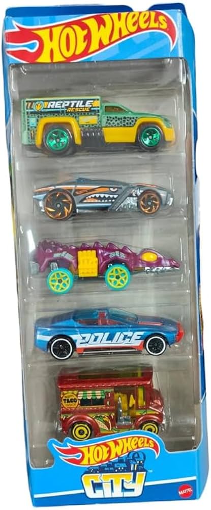 Hot Wheels Cars (5 Pack)