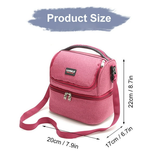 Sannea Double Decker 7L Insulated Lunch Bags