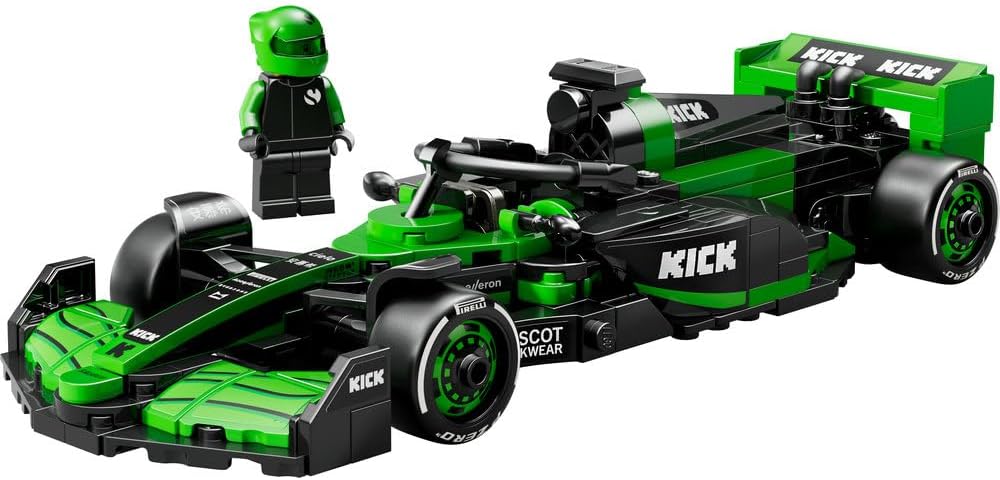 LEGO Speed Champions KICK Sauber F1 Team C44 Race Car
