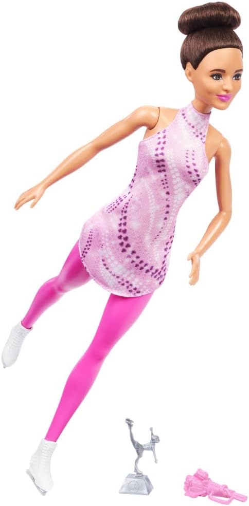 Ice Skater Barbie with Trophy