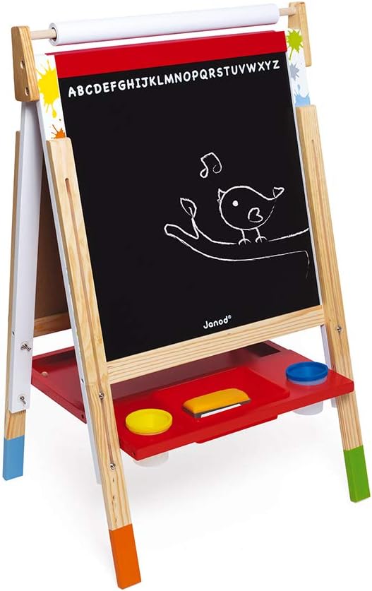 Janod Kids Wooden Double Sided Easel