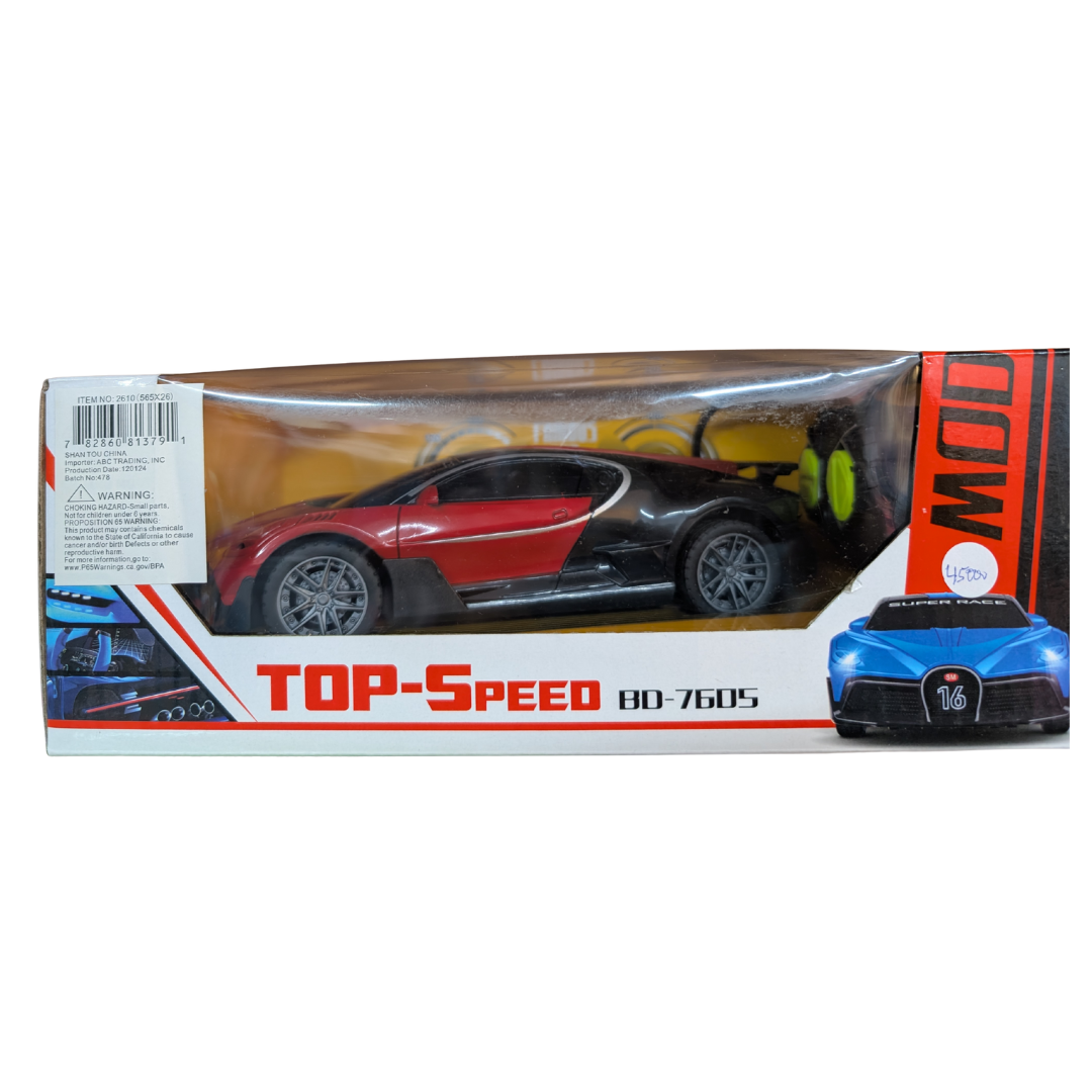 Top Speed Remote Control Car