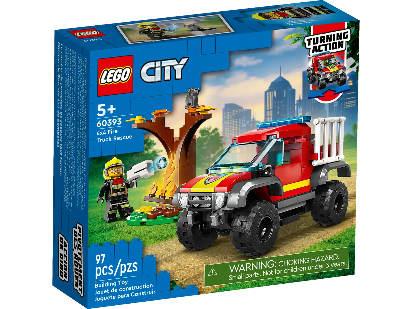 LEGO City 4x4 Fire Truck Rescue