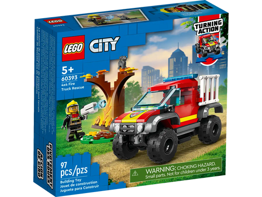 LEGO City 4x4 Fire Truck Rescue
