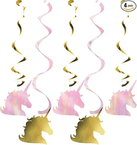 Sparkle Unicorn Hanging Cutouts