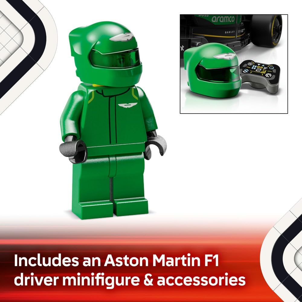 LEGO Speed Champions Aston Martin Aramco F1 AMR24 Race Car