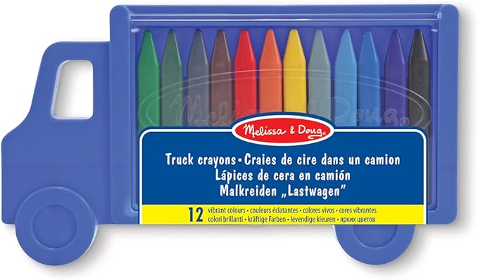Melissa & Doug Truck Crayon Set