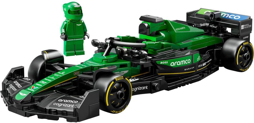 LEGO Speed Champions Aston Martin Aramco F1 AMR24 Race Car