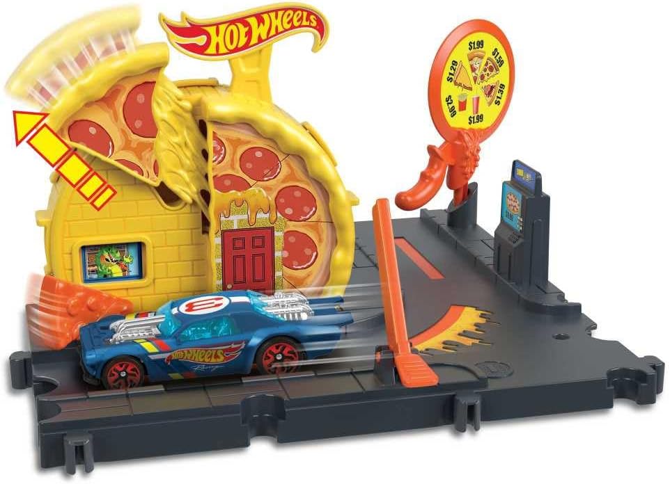Hot Wheels Speedy Pizza Pick Up