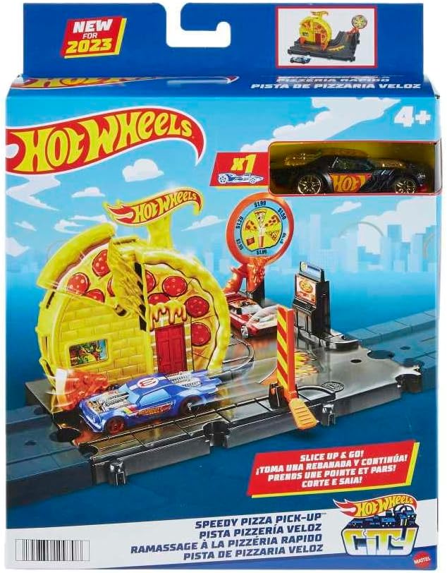 Hot Wheels Speedy Pizza Pick Up