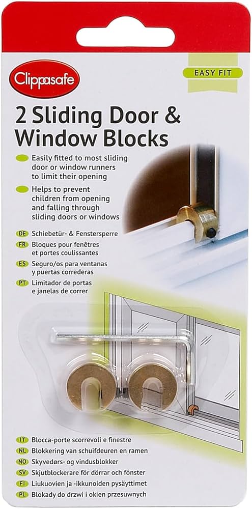 Clippasafe Sliding Door & Windows Blocks