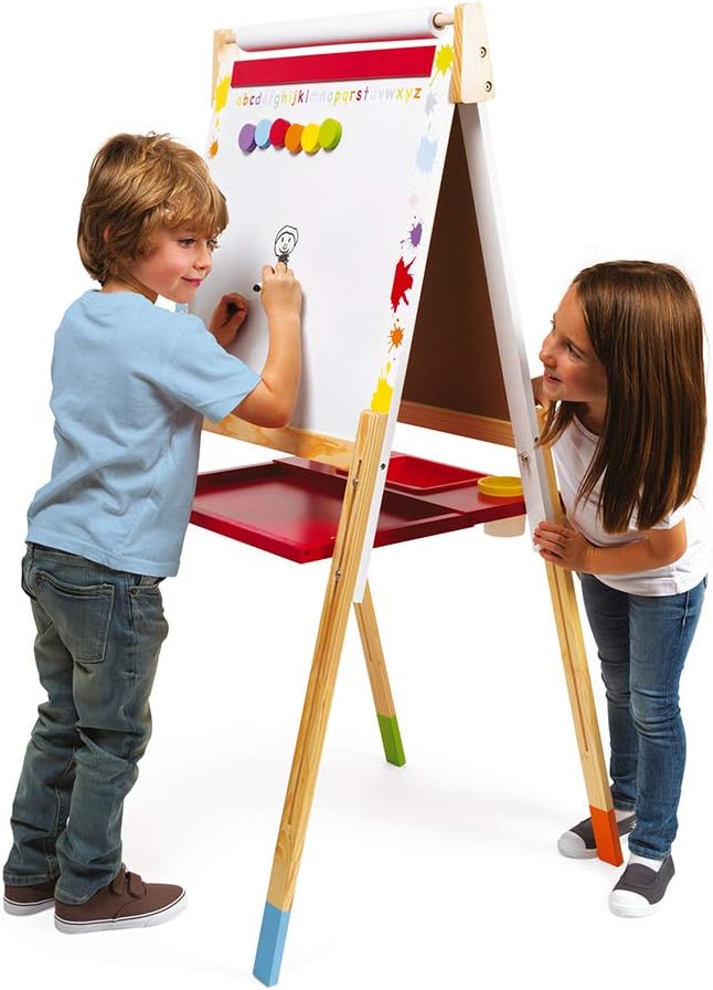 Janod Kids Wooden Double Sided Easel
