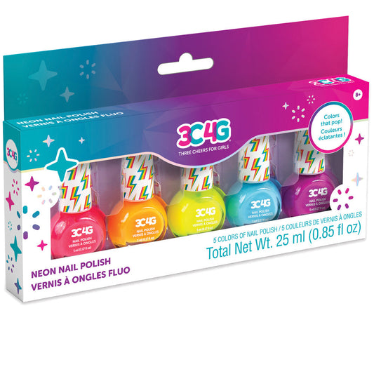 3C4G Neon Nail Polish Set