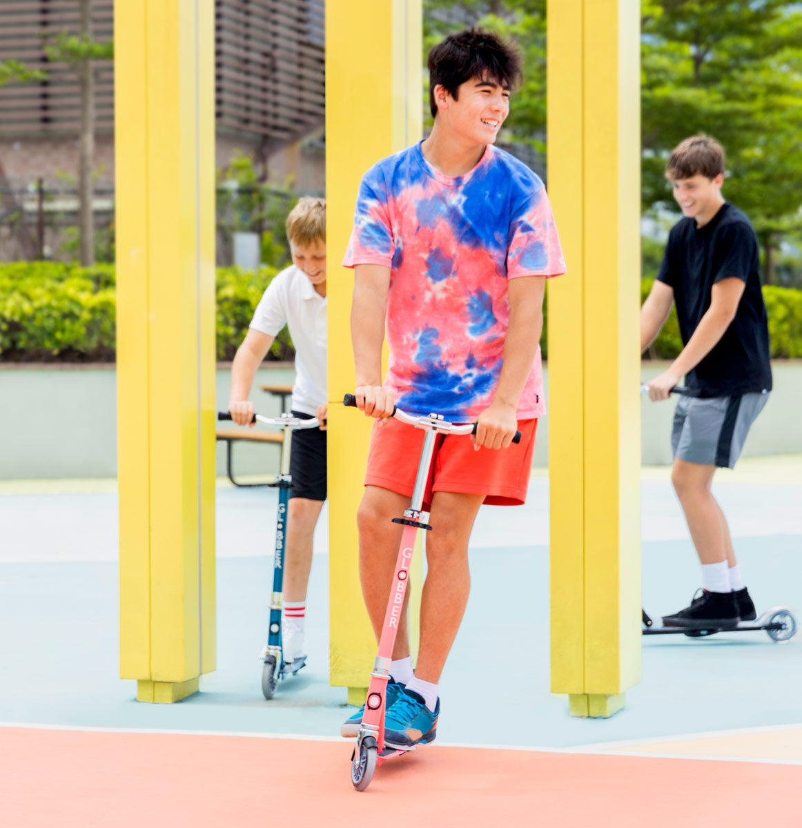 Globber Foldable 2 Wheel Scooter - Flow Element Lights