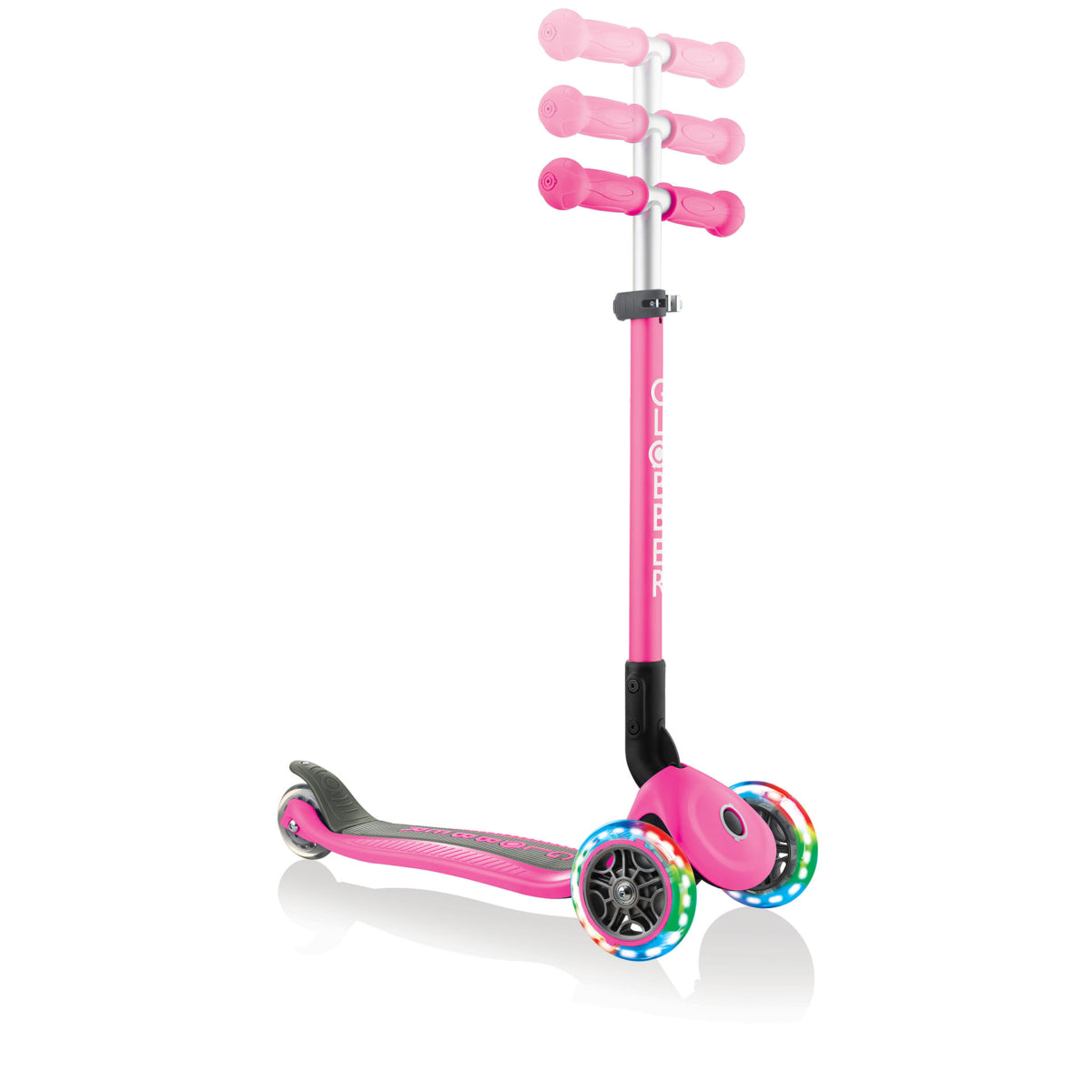 Globber Foldable 3 Wheel Scooter - Primo Foldable Lights