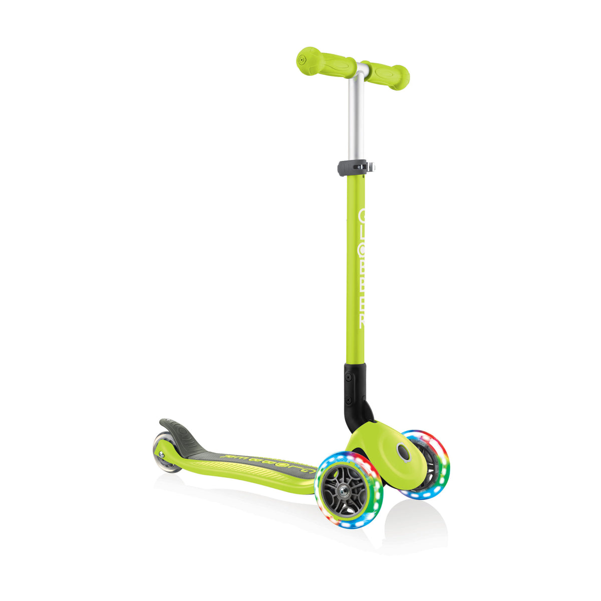 Globber Foldable 3 Wheel Scooter - Primo Foldable Lights