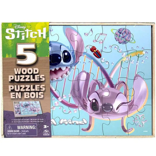 Disney Stitch Wood Puzzle