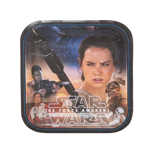 Star Wars Episode VII Party Plates