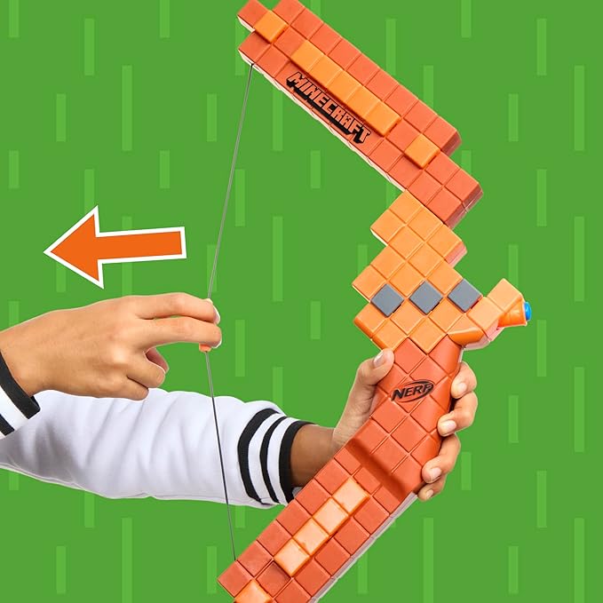 NERF Minecraft Dart-Firing Bow Blaster