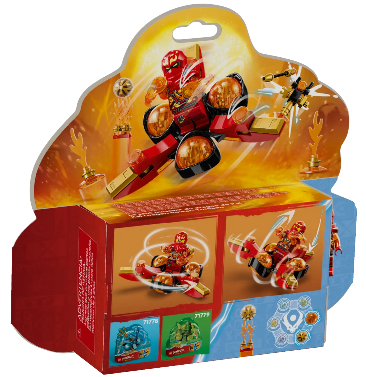 LEGO Ninjago Kai’s Dragon Power Spinjitzu Flip