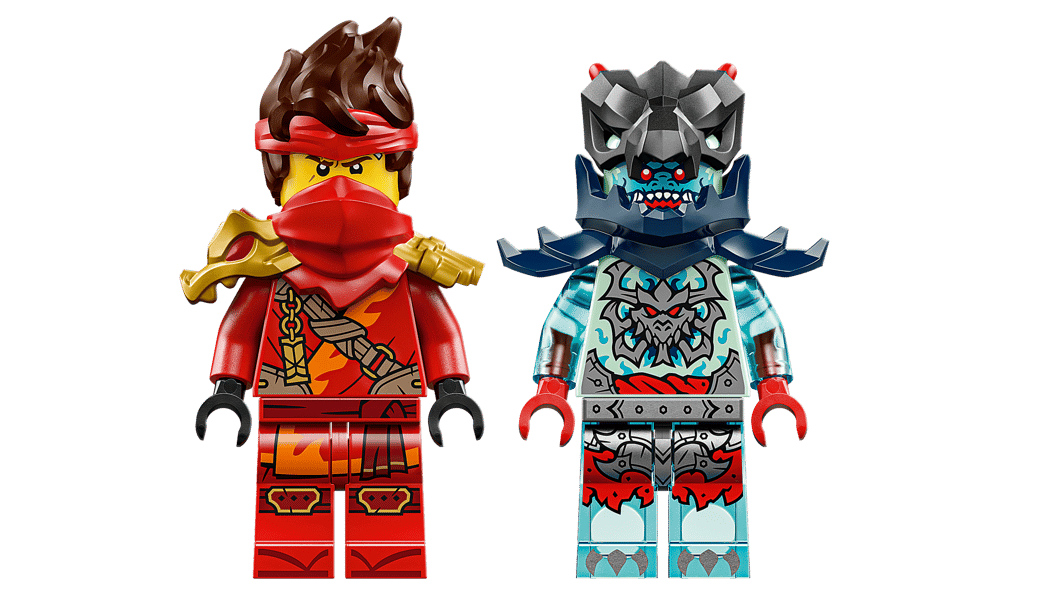 LEGO NINJAGO Kai's Motorcycle Speed Race