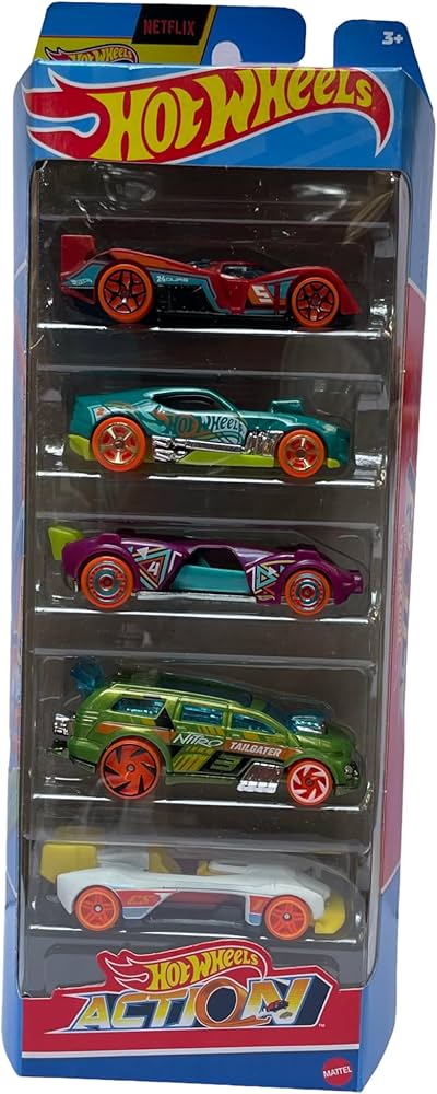 Hot Wheels Cars (5 Pack)